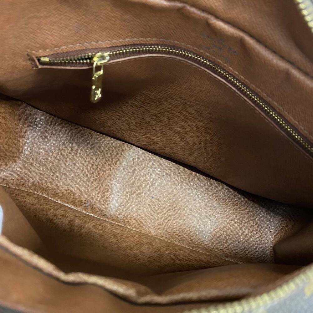 LOUIS VUITTON Brown Monogram Boulogne 30 Shoulder Bag - Picture 4 of 10